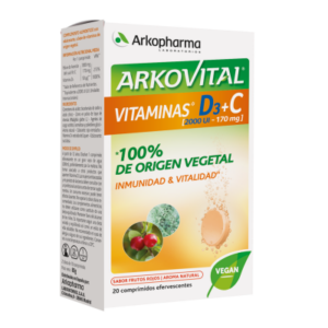 Arkovital® Vitaminas D3 + C